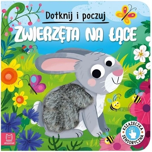 Tocca e scopri gli animali del prato – libro sensoriale per i più piccoli