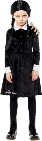 Costume Mercoledì per bambini 3-4 anni