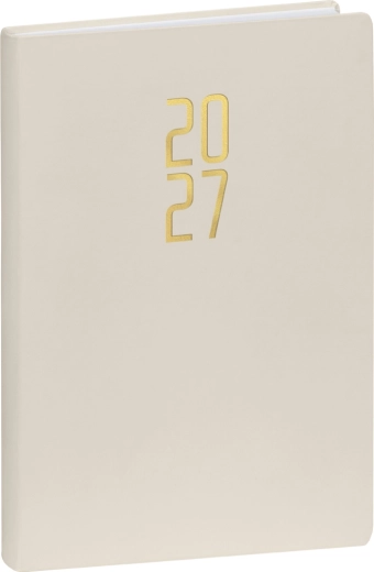 Agenda giornaliera Notique Ponza 2027 crema 15 × 21 cm