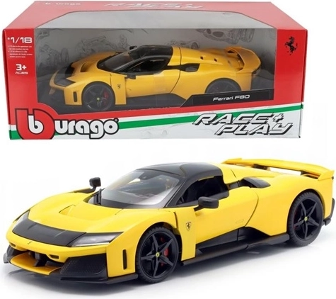 BBU Ferrari F80 R_P giallo Giallo Modena 1:24 modello auto da collezione