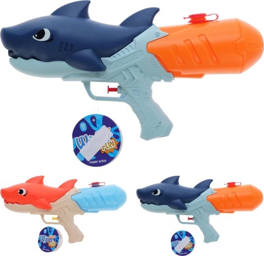 Pistola ad acqua per bambini squalo 35 cm (mix 2 tipi)