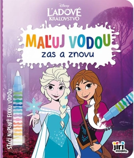 Dipingi con l’acqua ancora e ancora – Frozen