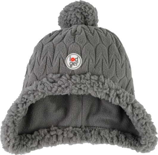 Cappello invernale in pile Lodger Hatter Empire fleece sharkskin 0–3 mesi - 1 pezzo