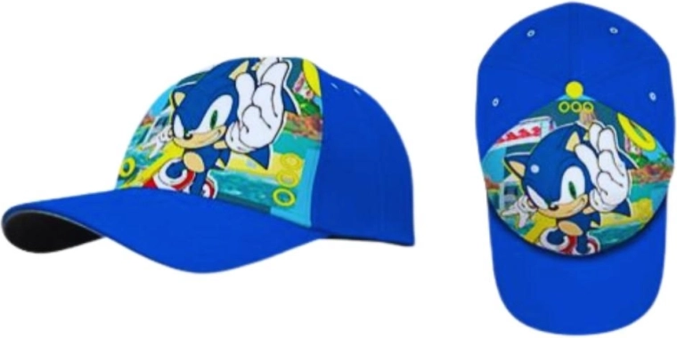 Cappellino SONIC per bambini 52/54 cm – Taglia: 54
