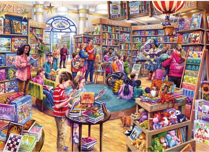 Puzzle Voltaggio di pagina XL 500 pezzi GIBSONS