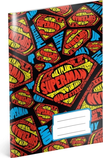 Quaderno scolastico SUPERMAN A5 non a righe, 40 fogli – Shapes