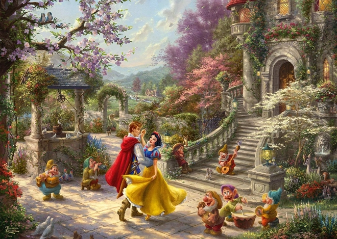 Puzzle SCHMIDT DISNEY Biancaneve che danza nei raggi di sole – 1000 pezzi