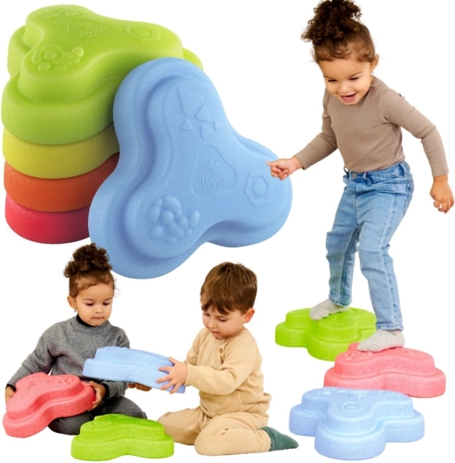 Big Heppy pietre sensoriali per gioco di equilibrio e creativo