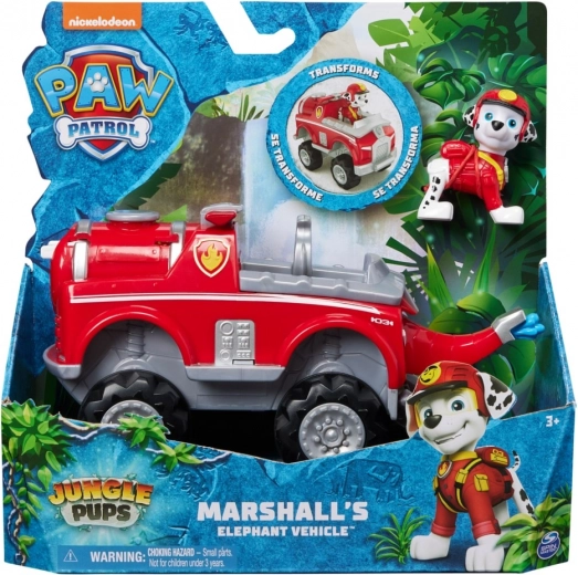 Paw Patrol giungla – veicolo di Marshall trasformabile