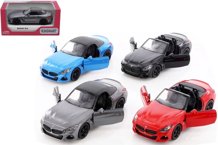 Modello in metallo BMW Z4 1:34 con trazione Pull Back