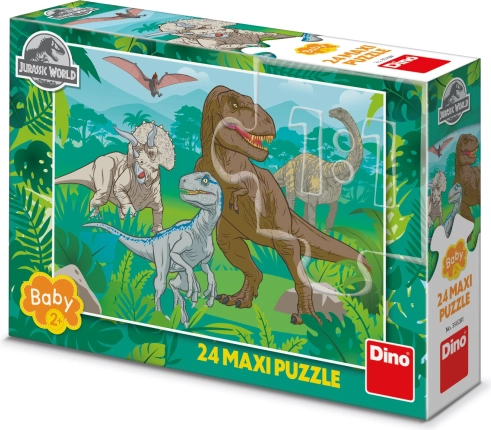 Puzzle Dino Jurassic World Maxi 24 Pezzi