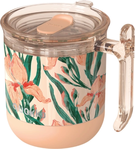 Tazza termica Quokka wave floral peach 260 ml