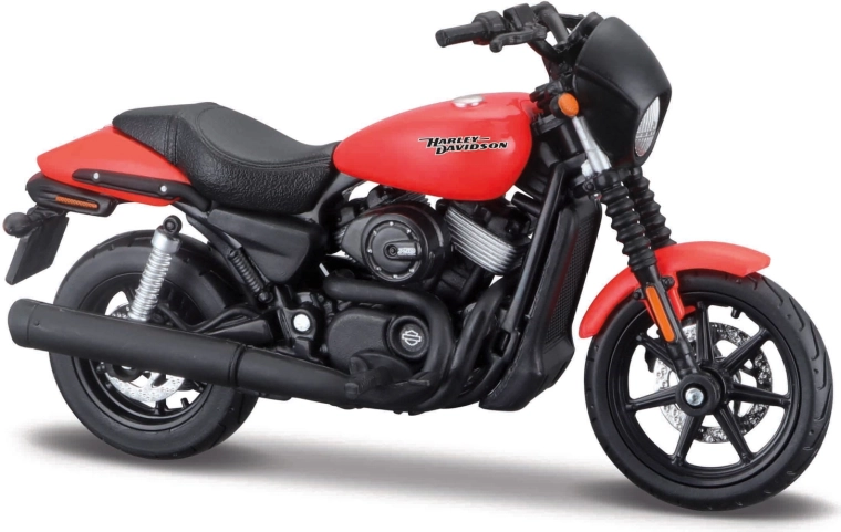 Maisto Harley-Davidson Street 750 rossa 1:18