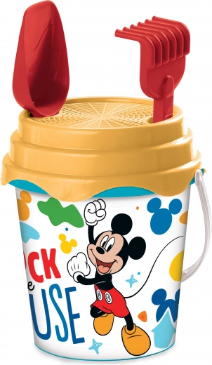 Secchio con attrezzi Mickey Mouse 17 cm