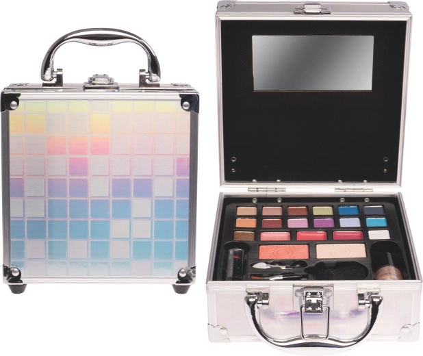 Beauty case cosmetico medio disco - 1 pezzo