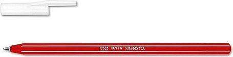 Penna a sfera usa e getta ICO Signetta Classic rossa
