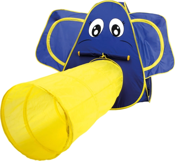 Tenda gioco Elefante con tunnel