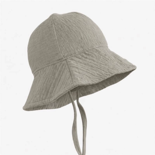 Cappellino mussolein per bambini New Baby in lino 9–12 mesi