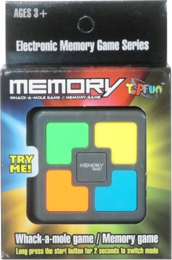 Gioco elettronico di memoria con pulsanti colorati