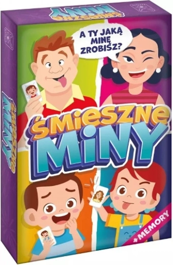 Smorfie divertenti – gioco di carte di memoria