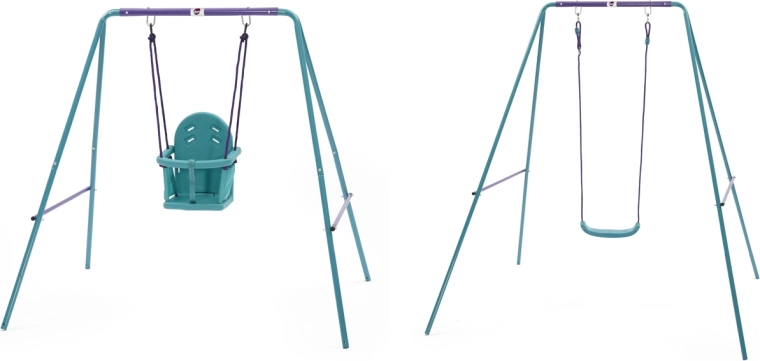 Altalena in metallo Plum 2 in 1