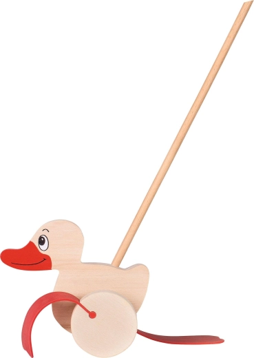 Anatroccolo da spingere in legno