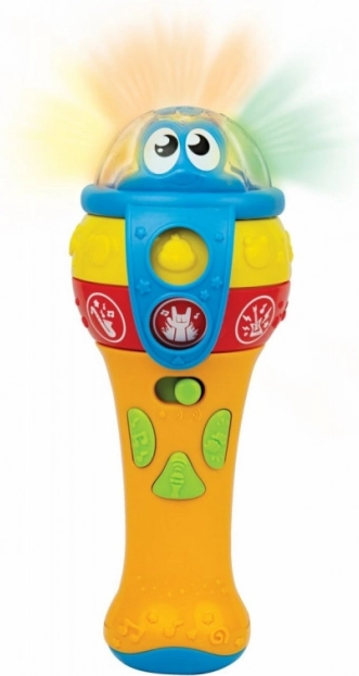 Microfono Interattivo per Bambini con Effetti Luminosi e Sonori