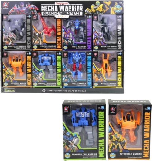 Robot trasformabili in display box