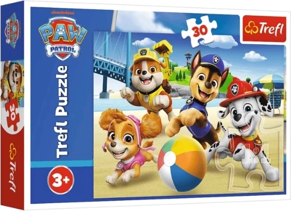 Puzzle Paw Patrol „Cztery łapy“ (30 pezzi)