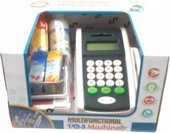 Cassa con terminale di pagamento