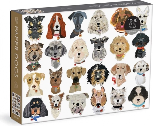 Puzzle Cani di Carta 1000 Pezzi