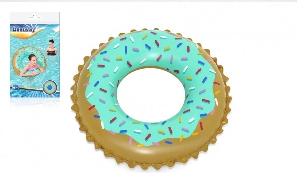 Ciambella gonfiabile Sweet Donut diametro 91 cm in busta 10+