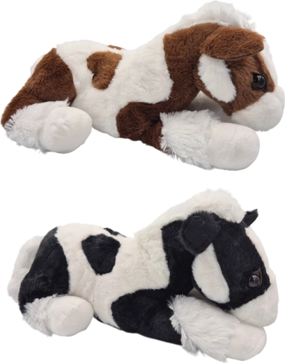 Grande cavallino di peluche sdraiato - 1 pezzo