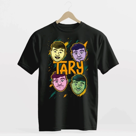 T-shirt Tary Povoroznyk faces nera 152–158