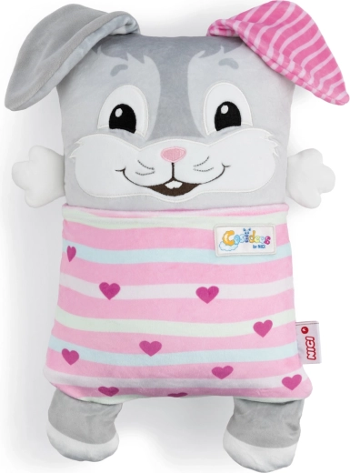 Nici Cosidoos coniglietto di peluche cuscino double-face 30 × 20 cm
