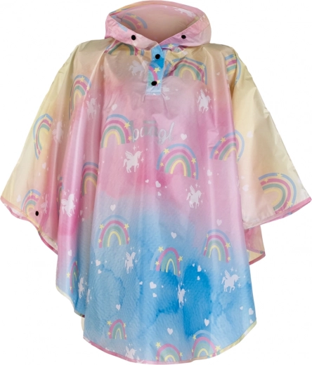 Poncho antipioggia per bambini con unicorni BAAGL XS (90–110 cm)