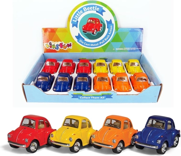 Modello in metallo Volkswagen Beetle lucido – 4 varianti