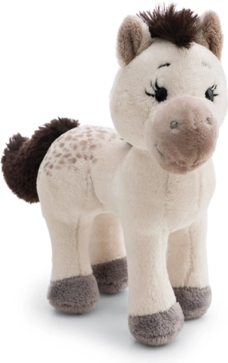 Nici pony di peluche Mony bianco 17 cm, linea Green