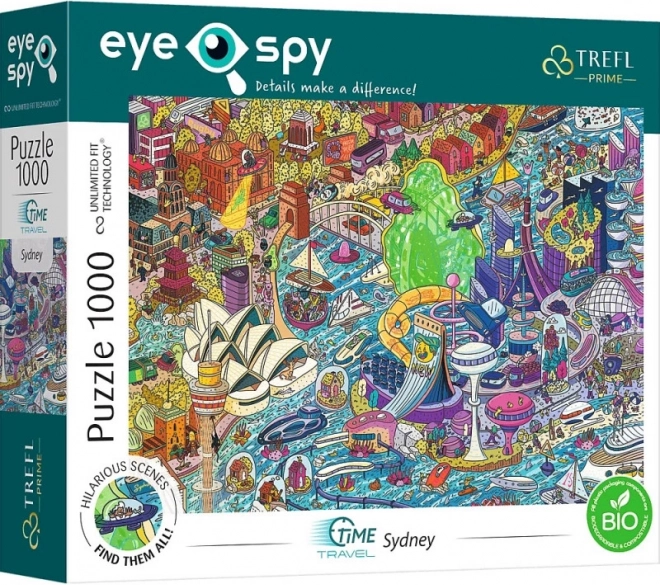 Trefl puzzle eye spy: sydney 1000 pezzi (uft)