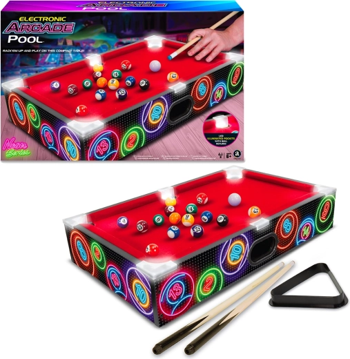 Biliardo da tavolo elettronico Neon