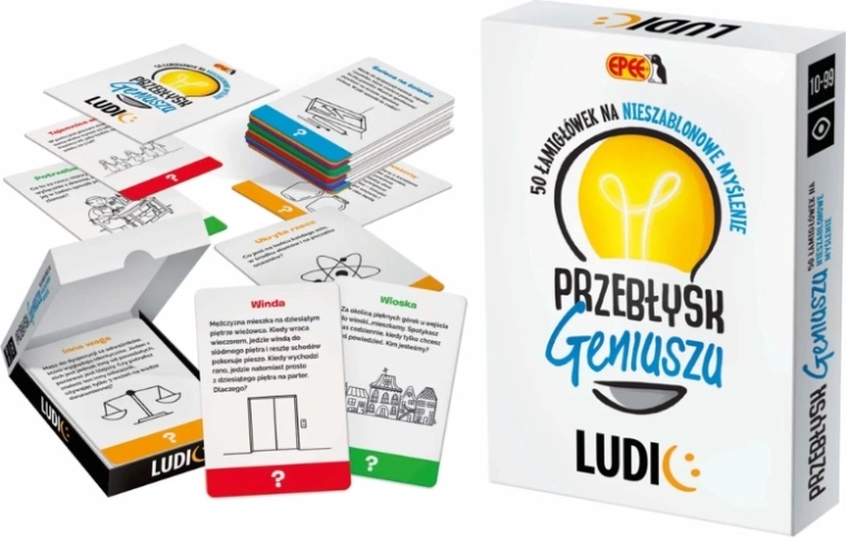 Epee Przebłysk Geniuszu, gioco di carte logico
