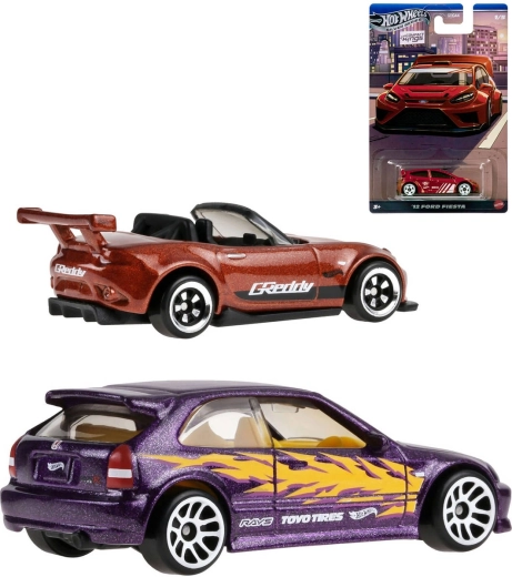 Hot Wheels Silver Series Compact Kings – '12 Ford Fiesta – macchinina in metallo 1:64