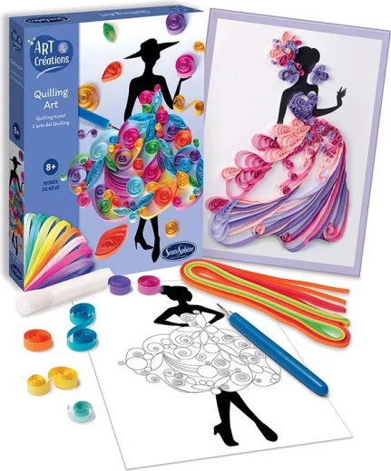 Sentosphere Quilling Art abiti da sogno
