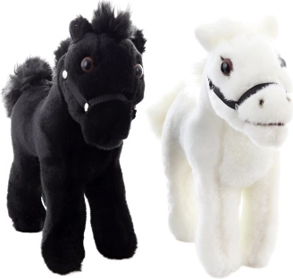 Cavallo di peluche eco-friendly 17 cm