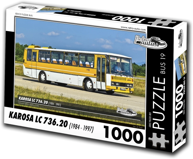 Puzzle Retro-auto Karosa LC 736.20 autobus 1000 pezzi