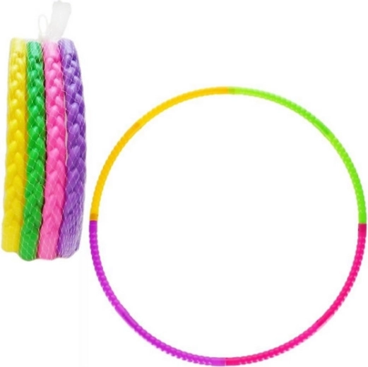 Cerchio hula hoop pieghevole 74 cm – set di 4 colori