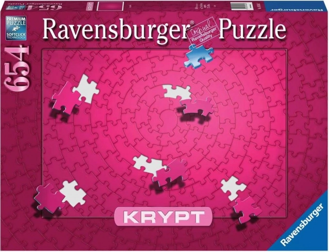 Puzzle Ravensburger Krypt rosa 654 pezzi