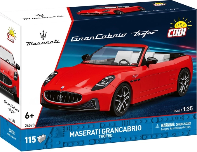 Cobi Maserati GranCabrio Trofeo kit di costruzione 1:35 (115 pezzi)