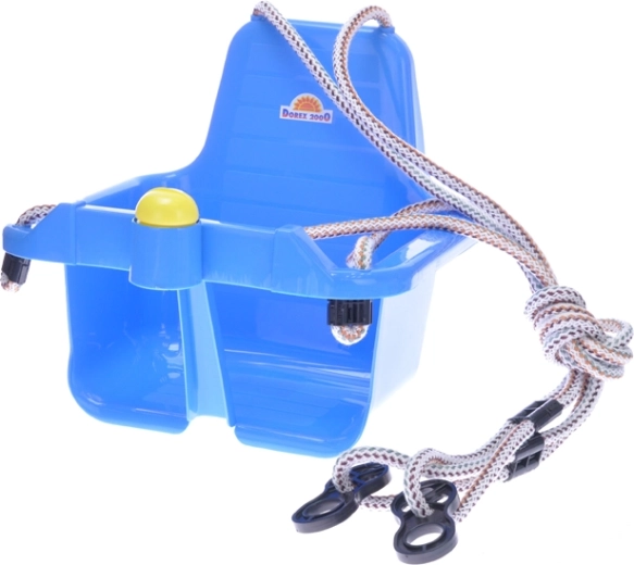 Altalena per bambini con clacson blu 18m+