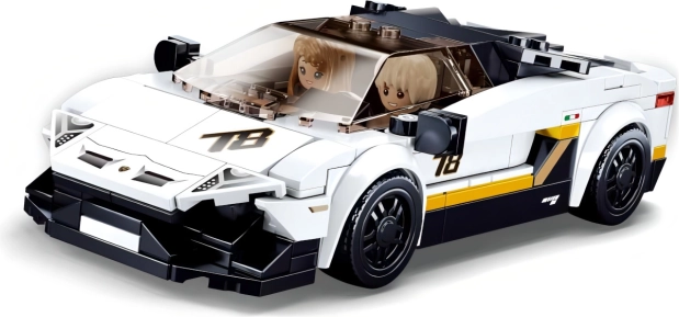 Sluban ModelBricks Bianco ItalSport